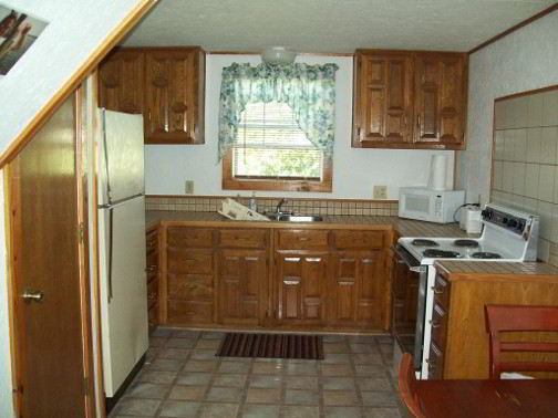 cabin kitchen